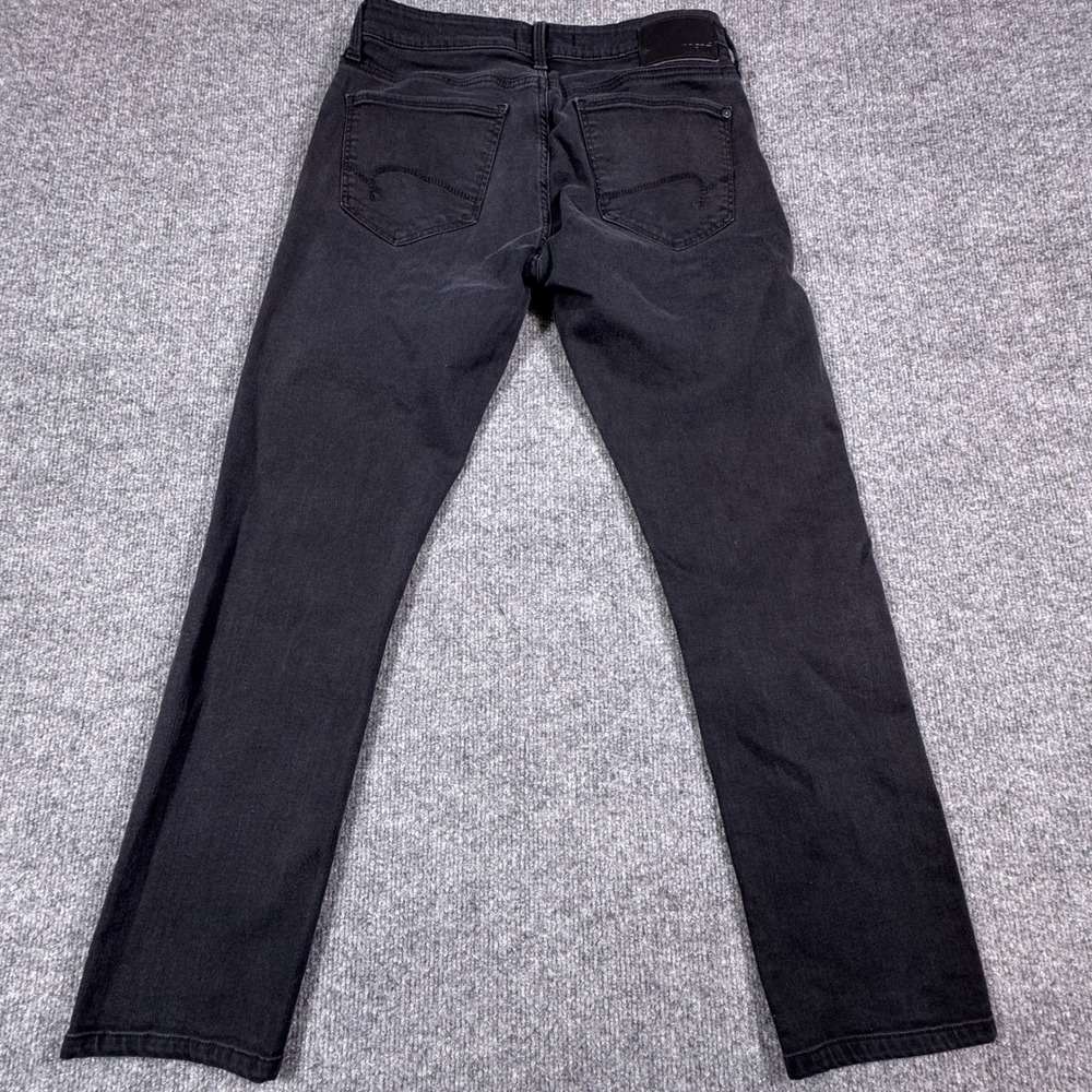 Mavi Jake‎ Slim Leg Black Jeans Mens 31x31 Tencel Stretch Denim - Picture 7 of 11